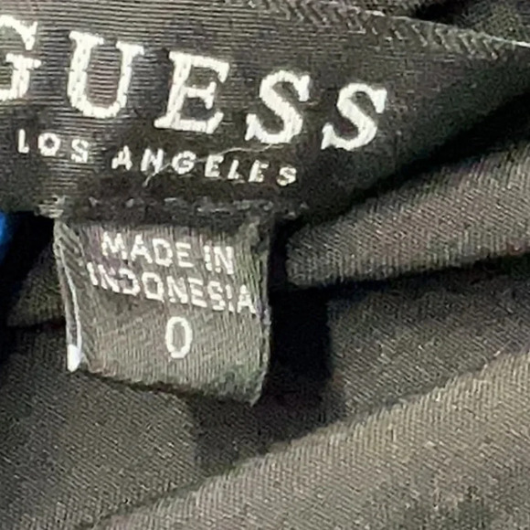 Guess Alexa Grey Pinstripe Plaid Bustier Off The Shoulder Jumpsuit Size 0 XXS XS - Picture 8 of 9